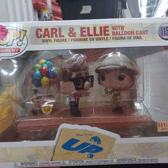 F1 Funko Carl & Ellie with Balloon Cart 1152 - Picture 1 of 11